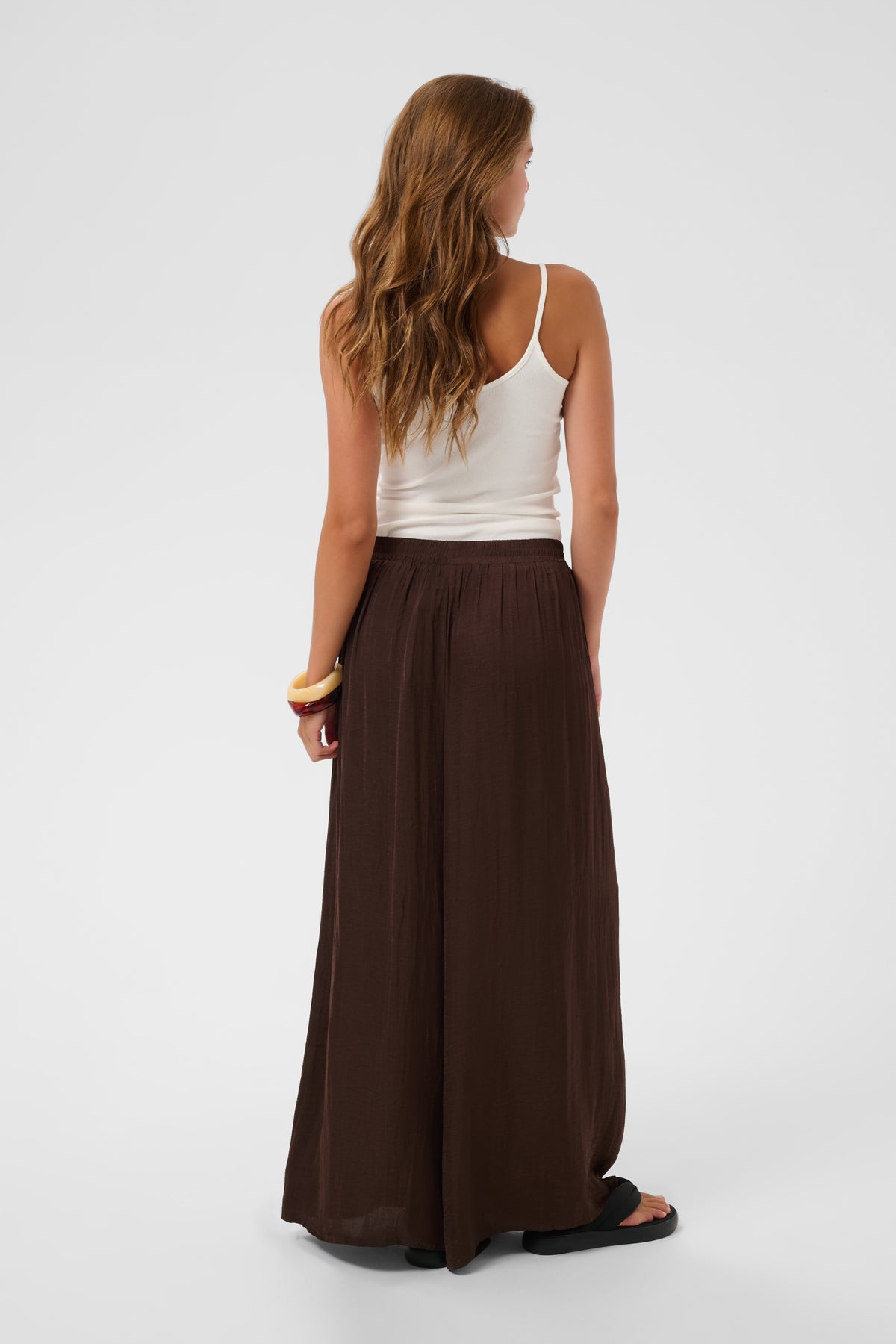 Camisole ivoire côtelée KAcarna