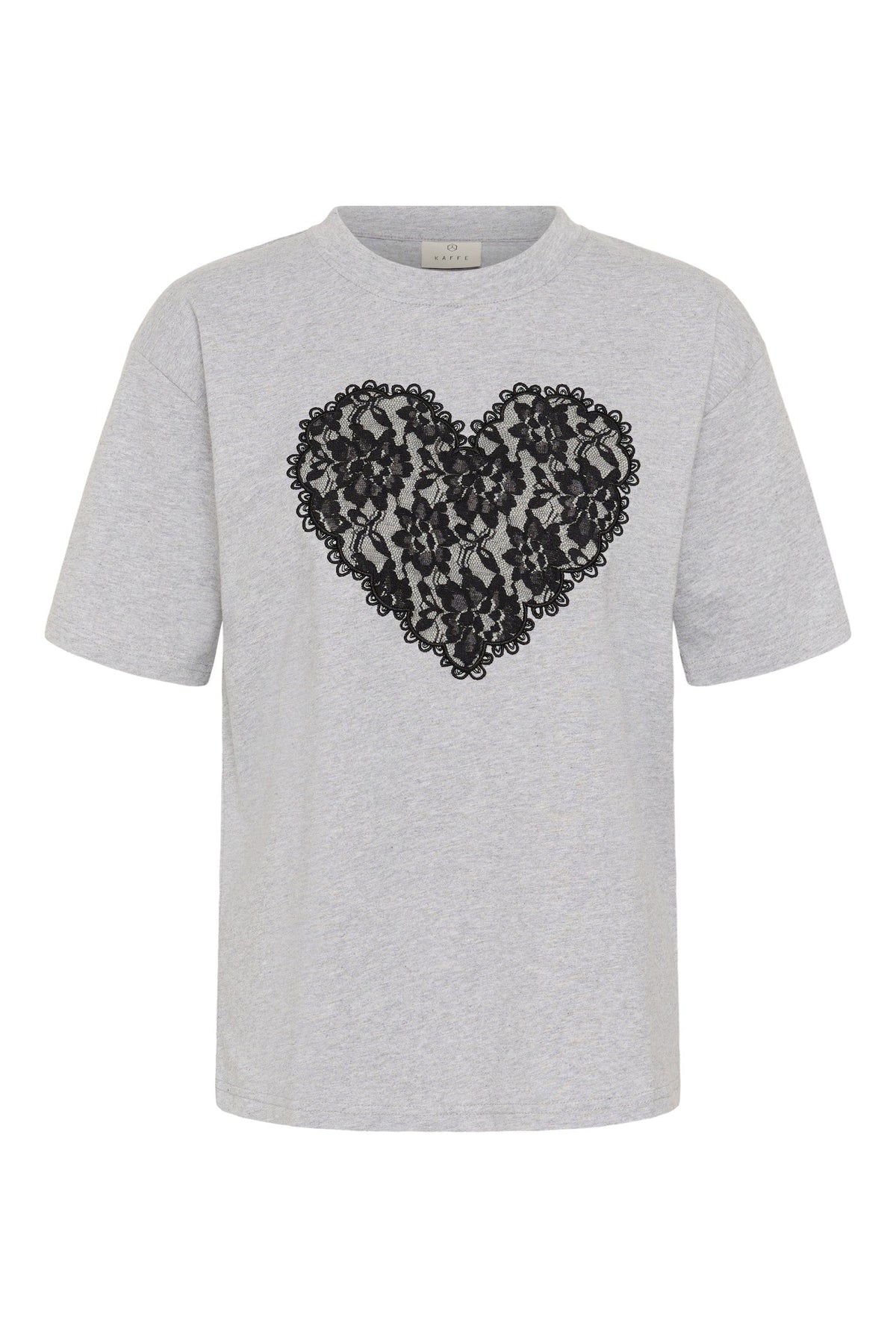 T-shirt avec coeur en dentelle KAgloria