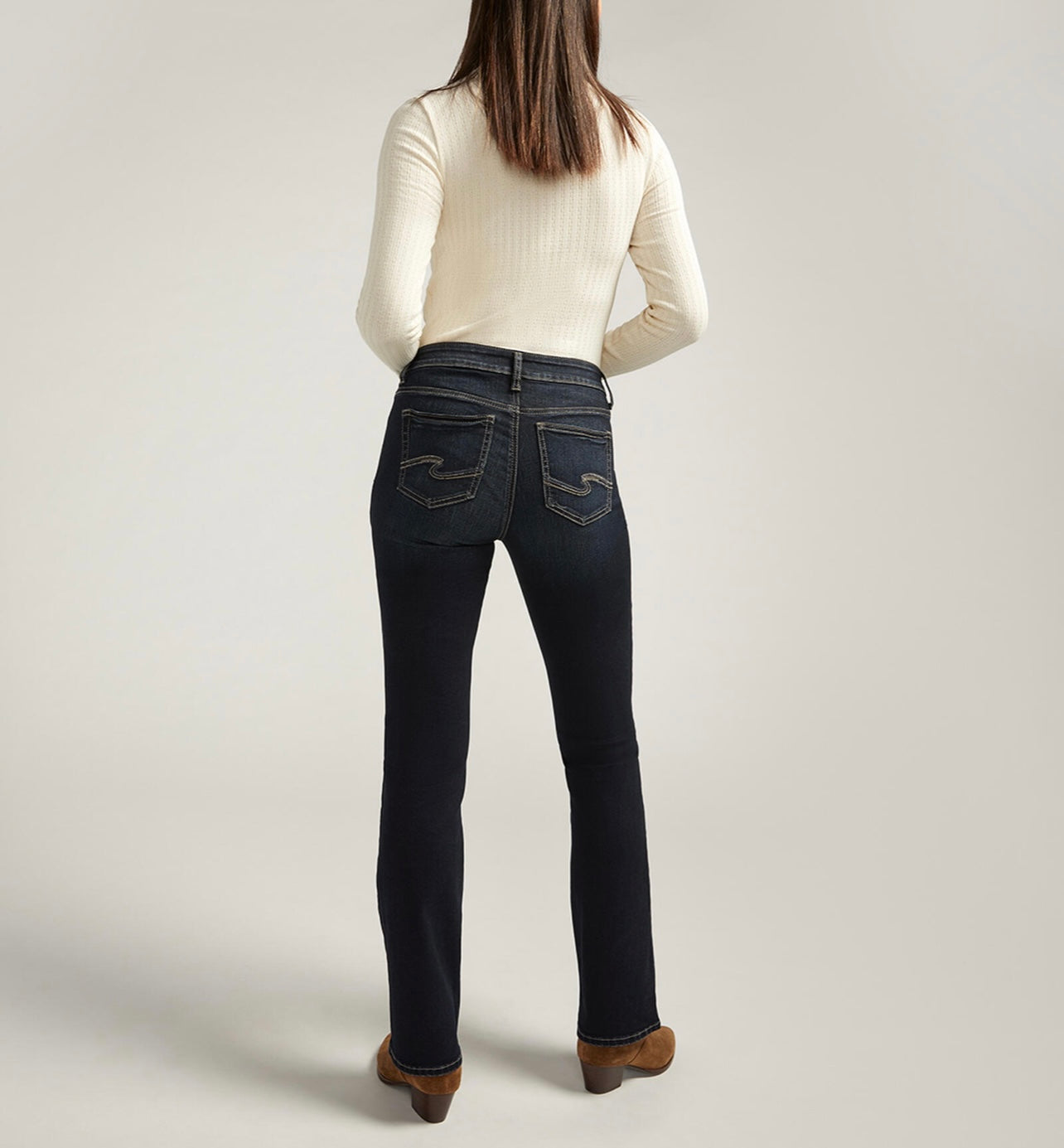 Elyse jambe étroite, semi-évasée (slim boot)
