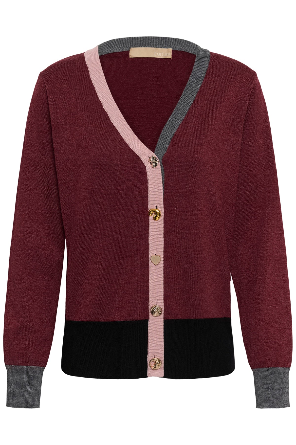 Cardigan tricolore CUclare