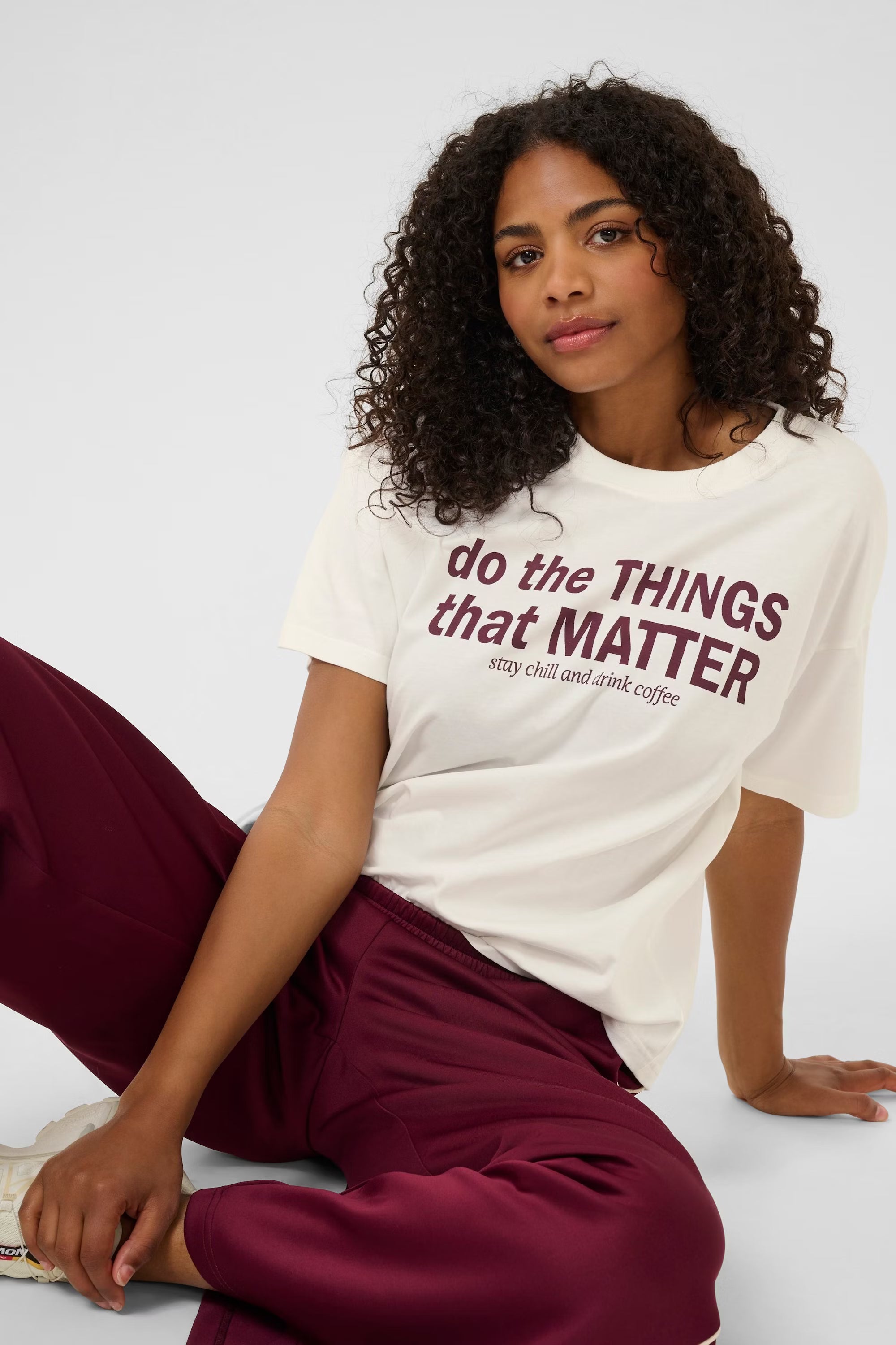 Elly T-Shirt coupe oversize, choix de couleur