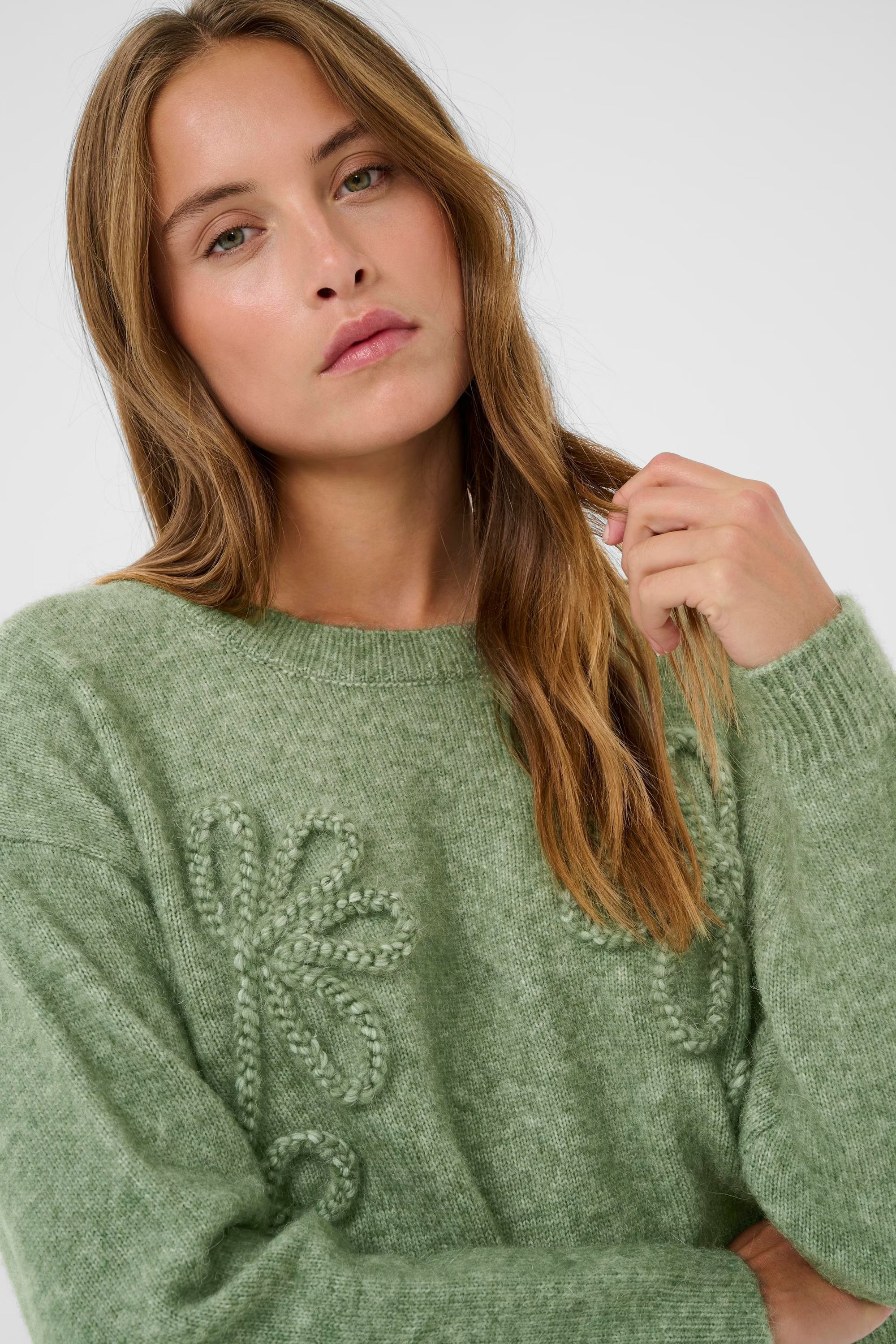 Melania Tricot à relief