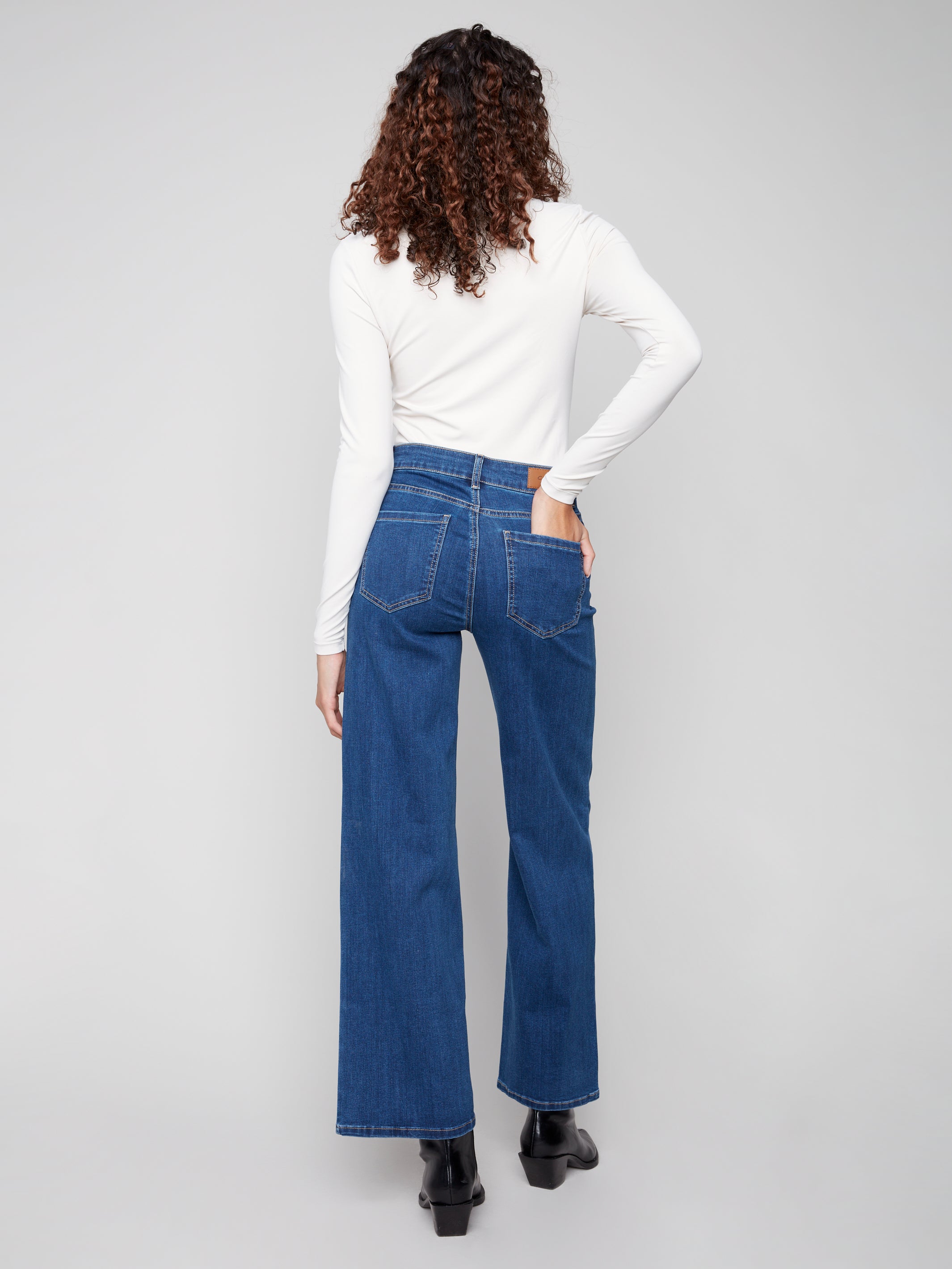 Chandail Chloé jambe large indigo
