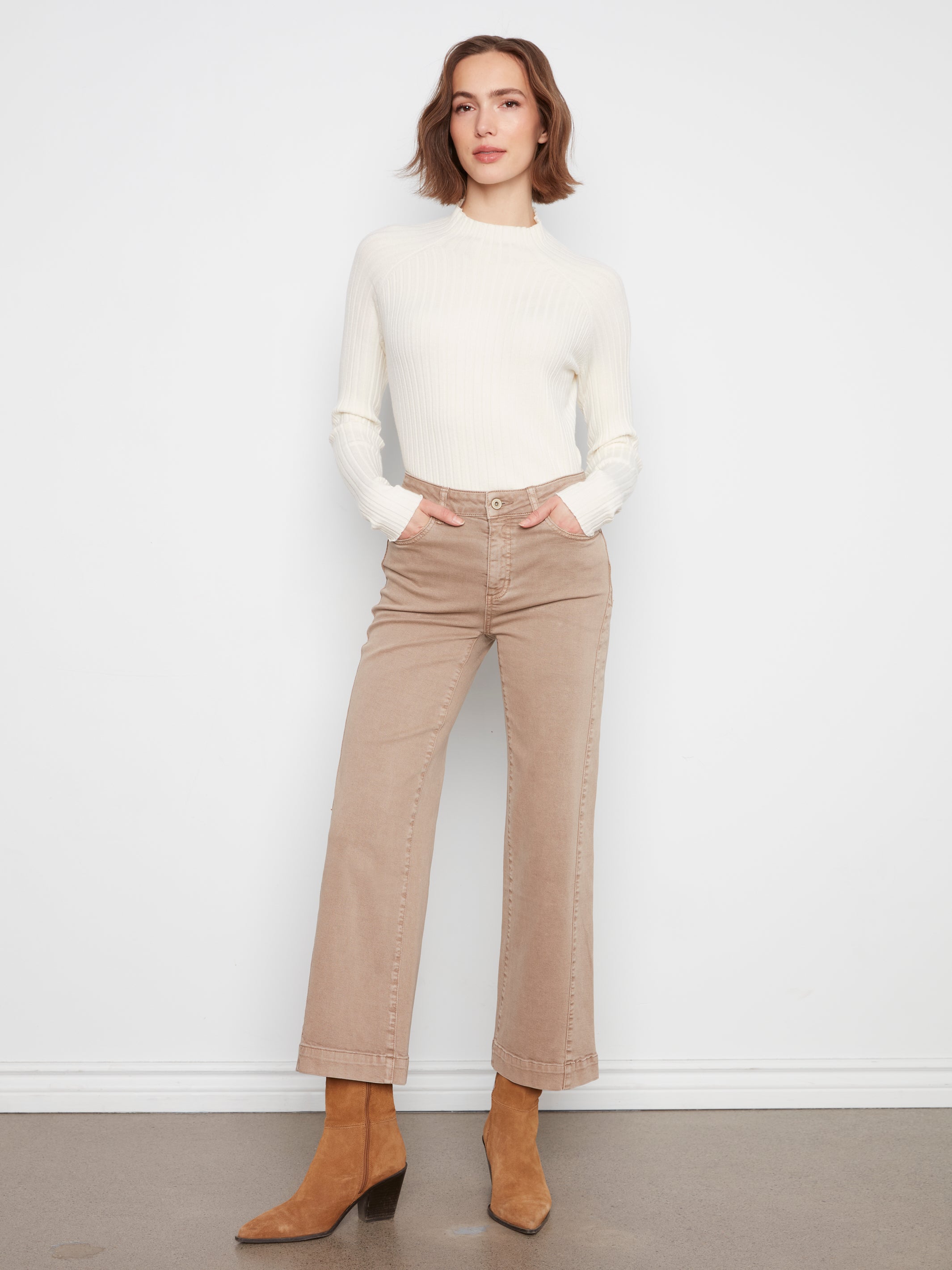 Jean large latté