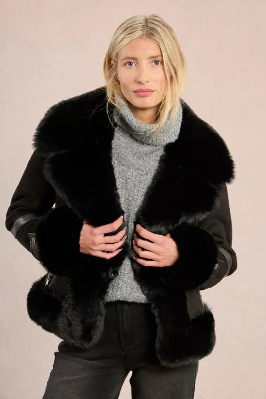 Veste type aviateur