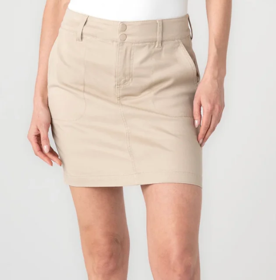 Jupe-short utilitaire | SAFARI-SAND | LM6335L12