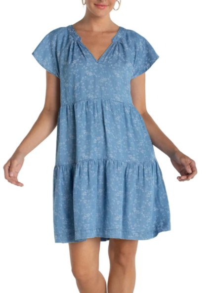 Robe à volants | INDIGO-ROSES | LM8A90TLQ