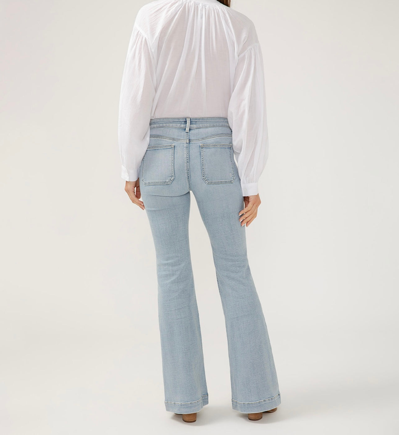 Suki jambe évasée, poches plaquées (flare leg)