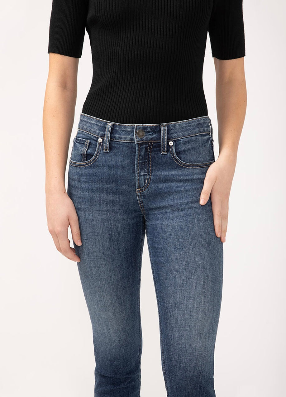 Suki capri, taille moyenne, luxe stretch