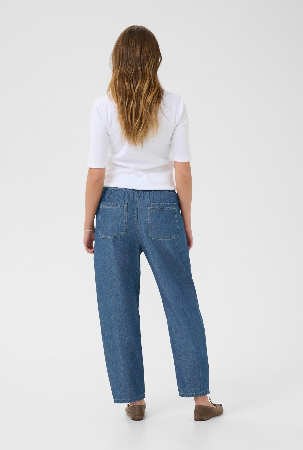 Luise jeans Barrel taille élastique
