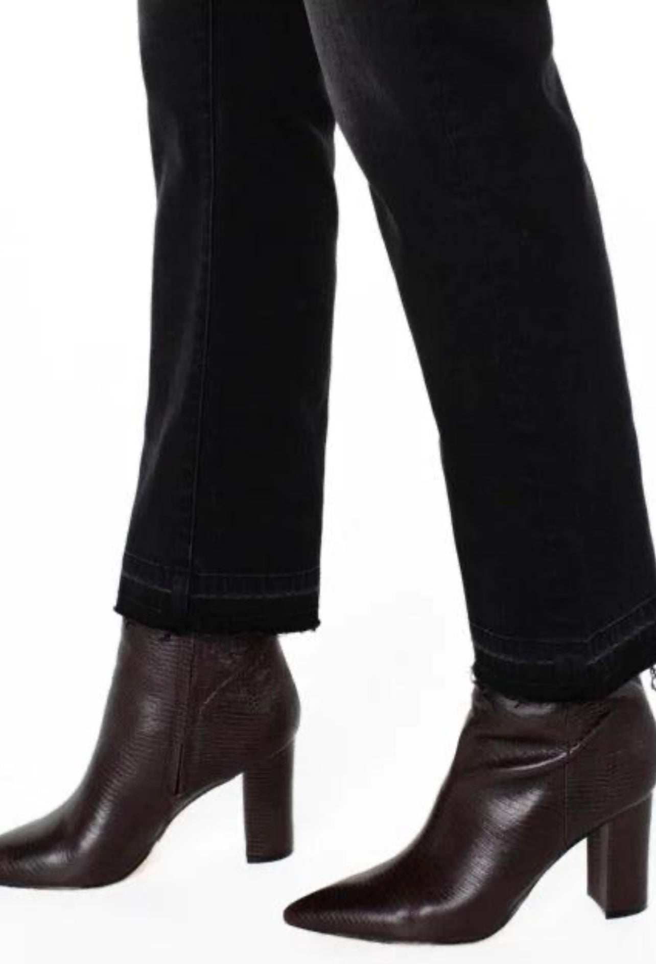 Jeans Kennedy, taille haute, jambe droite