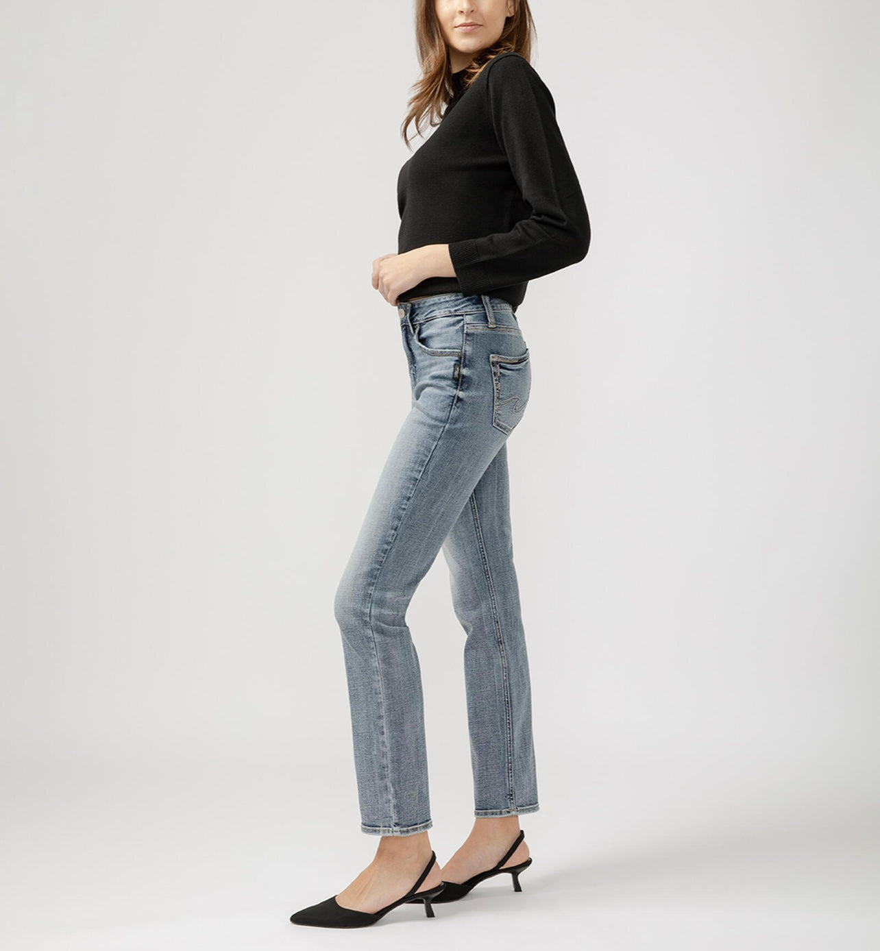 Avery curvy fit, jambe droite (straight leg)
