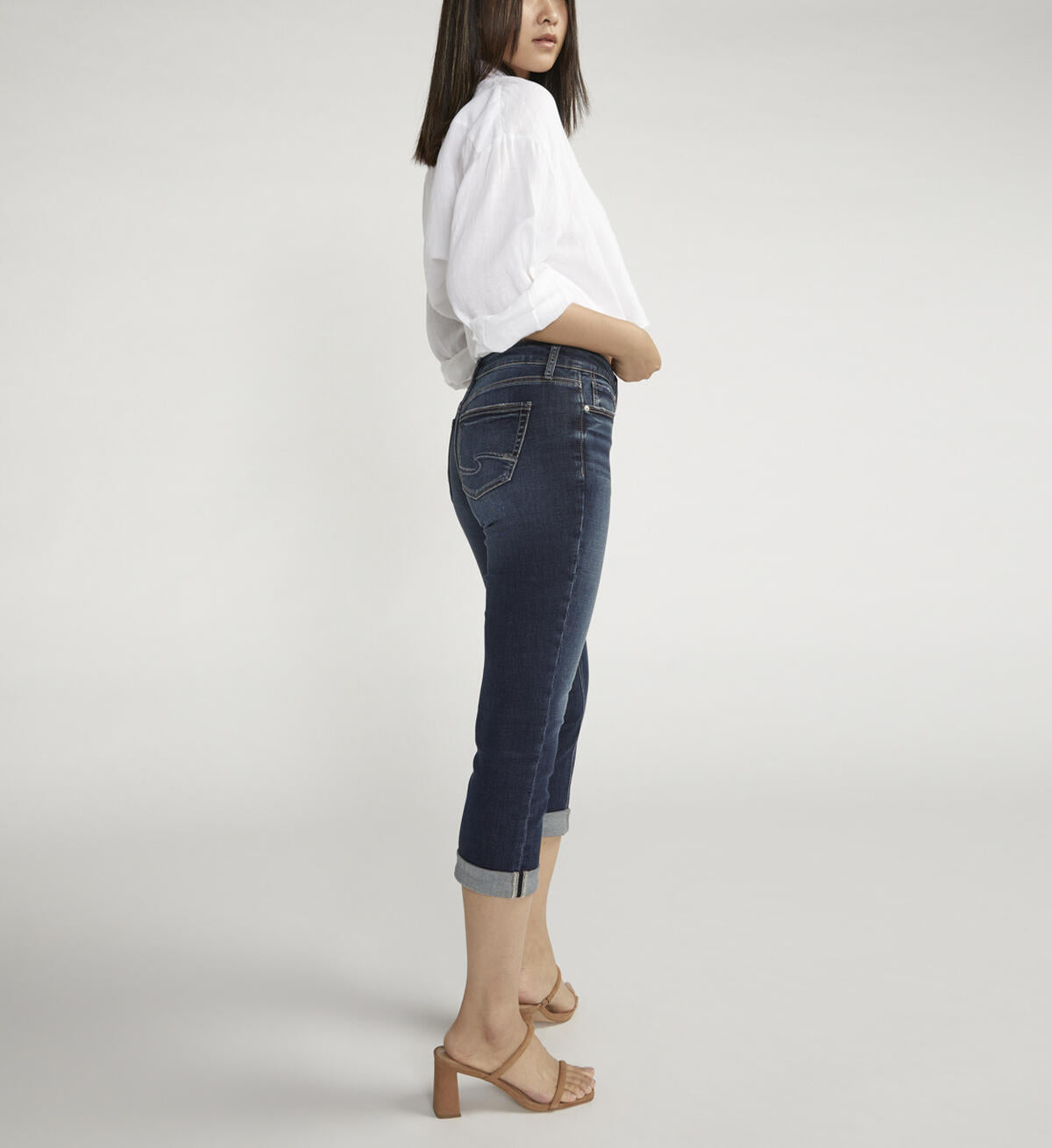 Suki capri curvy fit marine