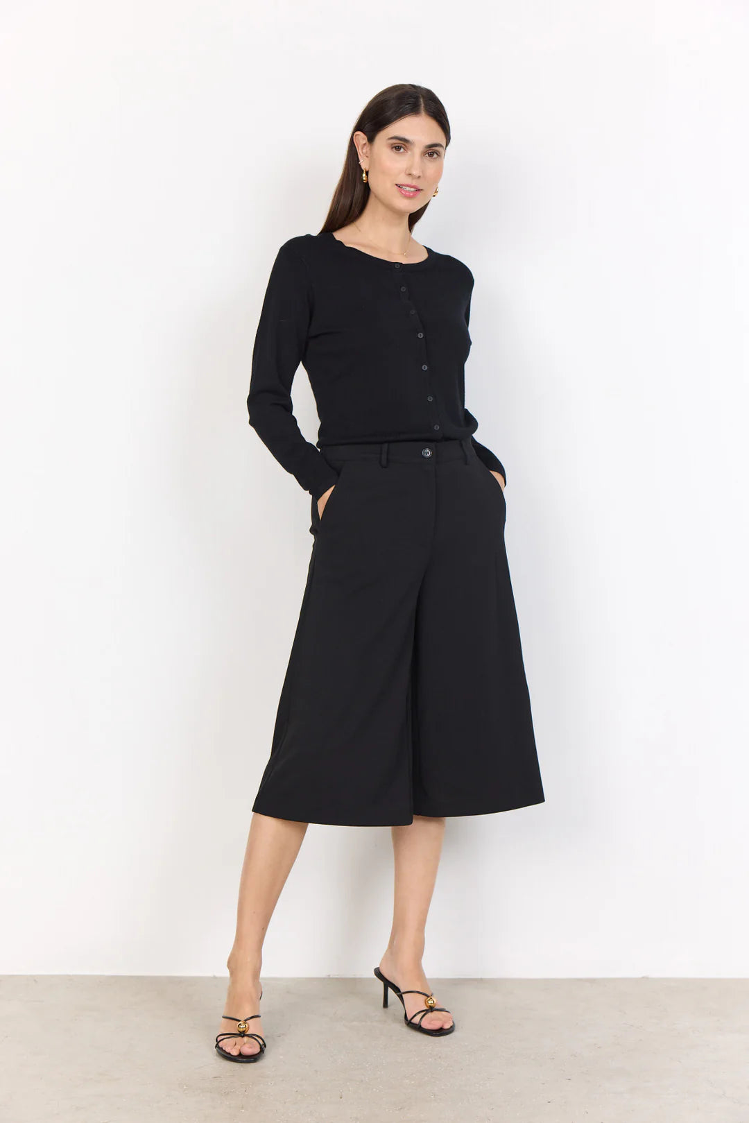 Pantalon Siham jambes larges