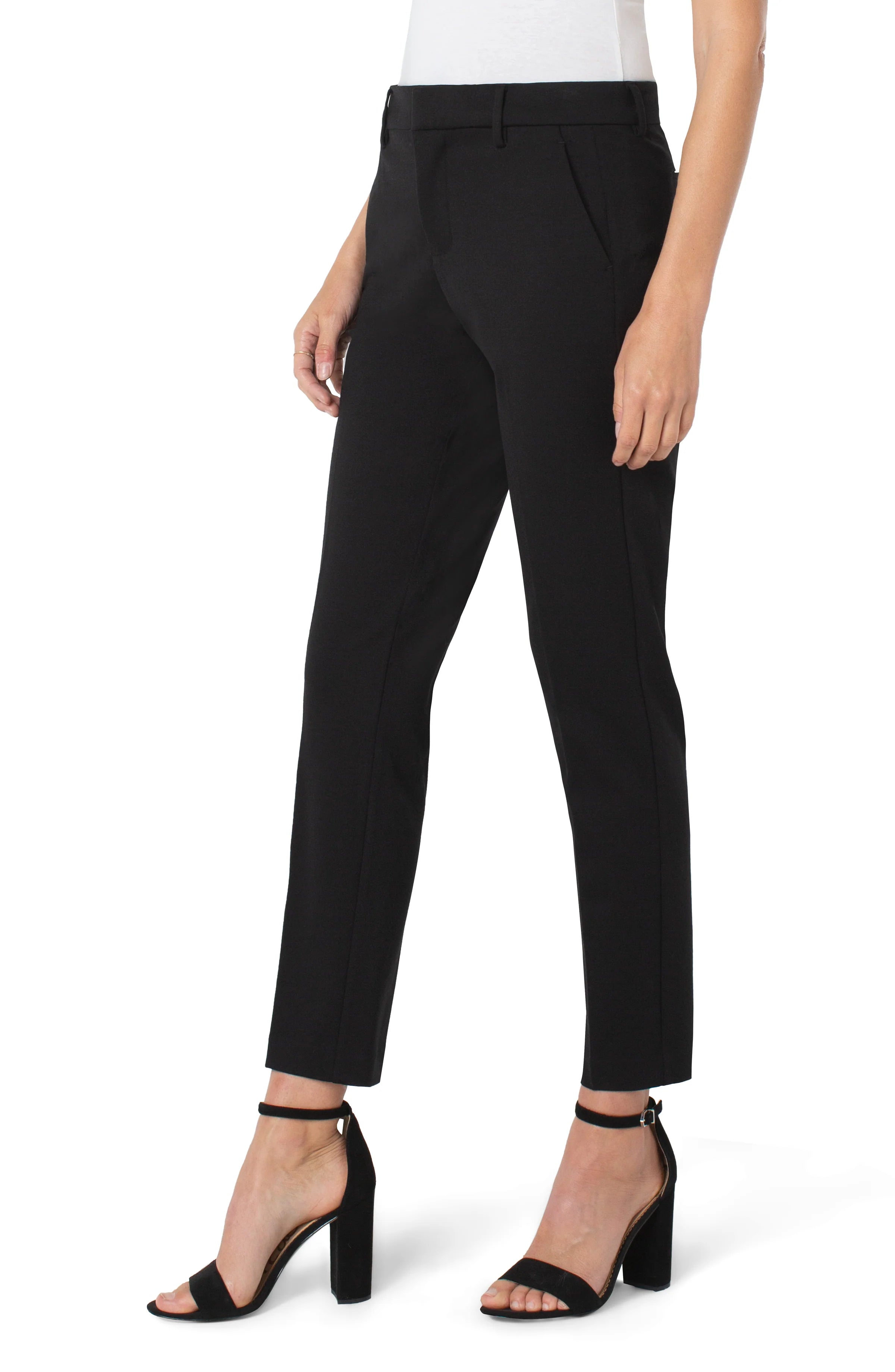 Pantalon Kelsey noir, à la cheville