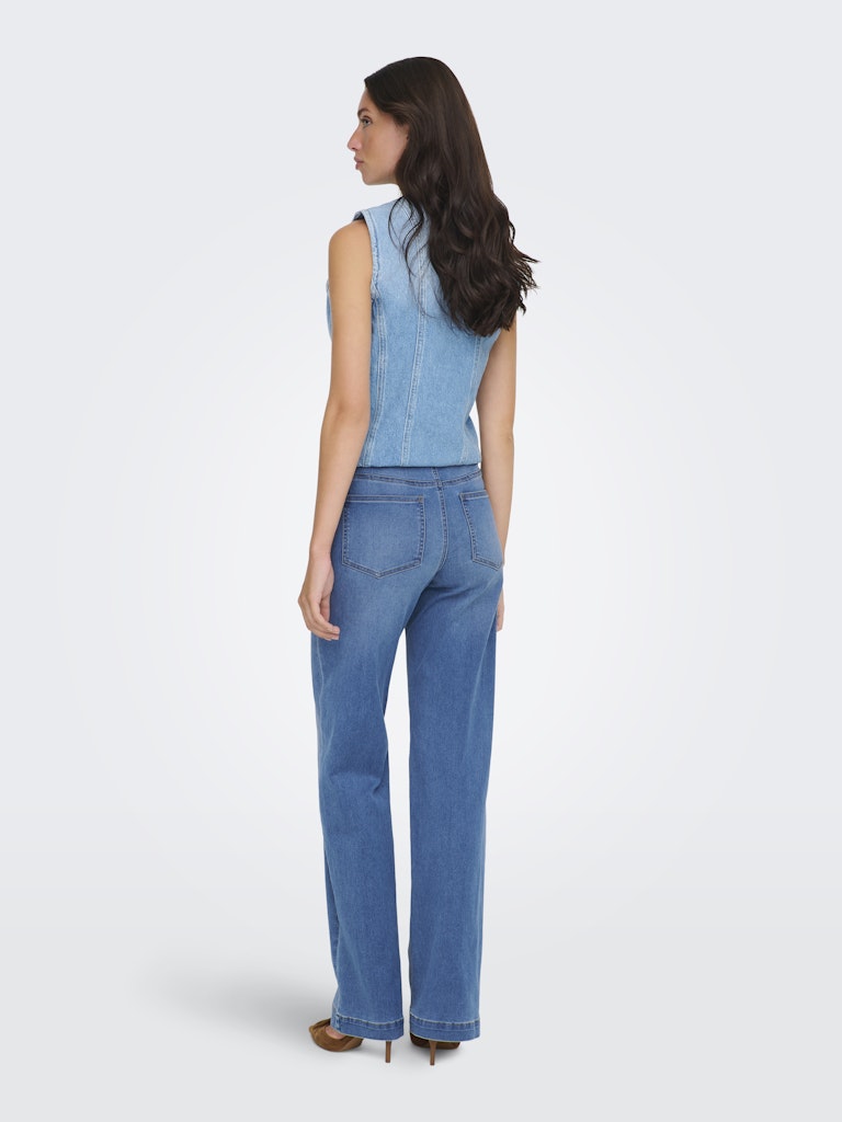 MADISON-ROYAL Jean taille haute, jambe large