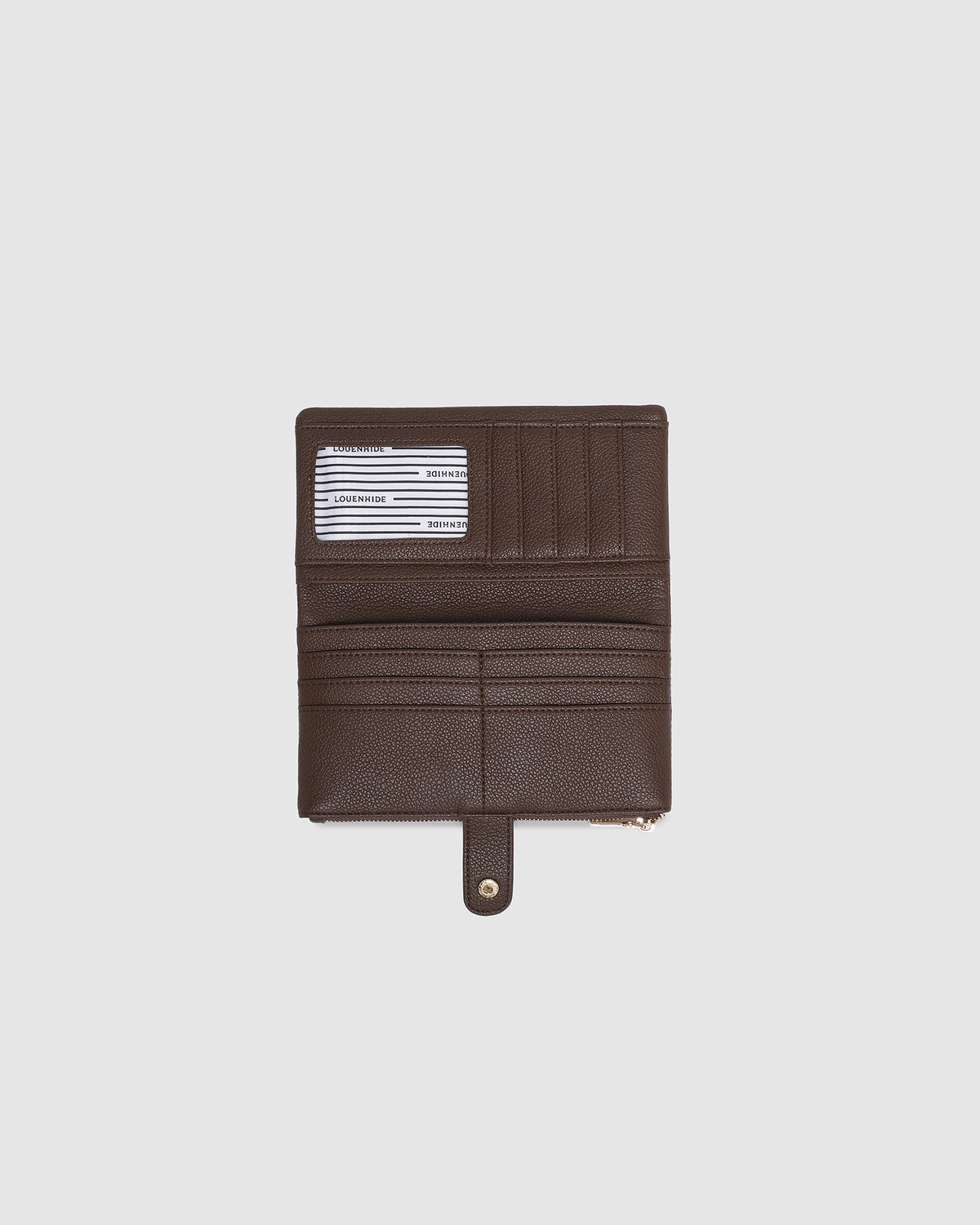 Portefeuille long Stella - Noir, chocolat ou olive