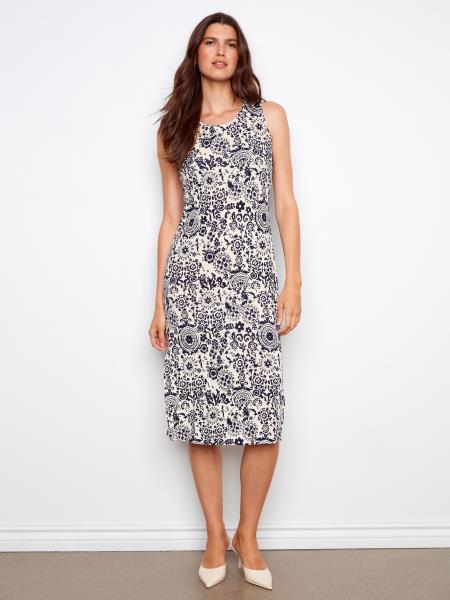 Robe longue en tricot C3213PR - Baroque