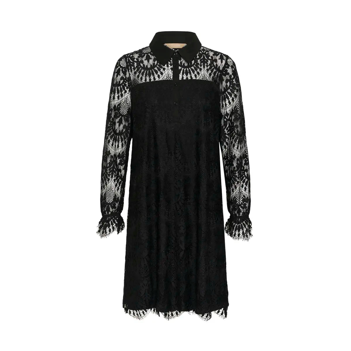 Robe en dentelle noire CUarto