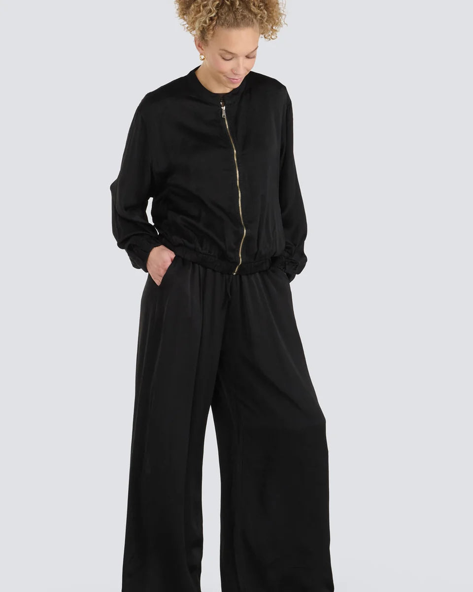 Veste zippée noire