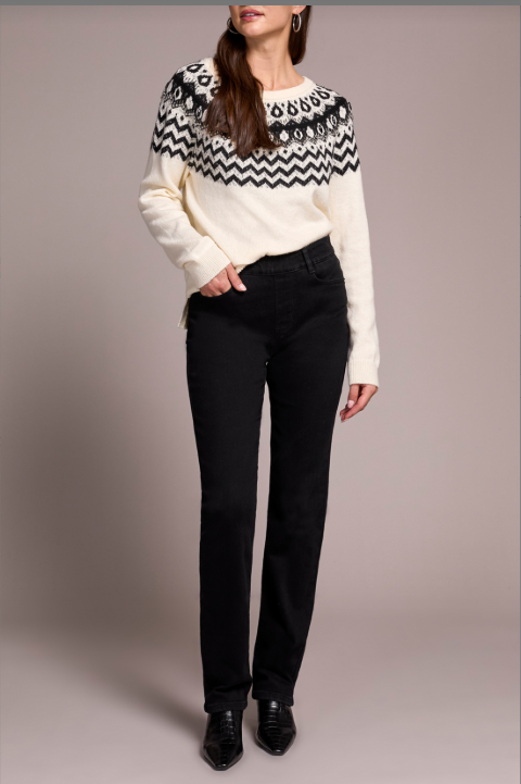 Sophia jeans pull on, jambe droite, choix de couleurs