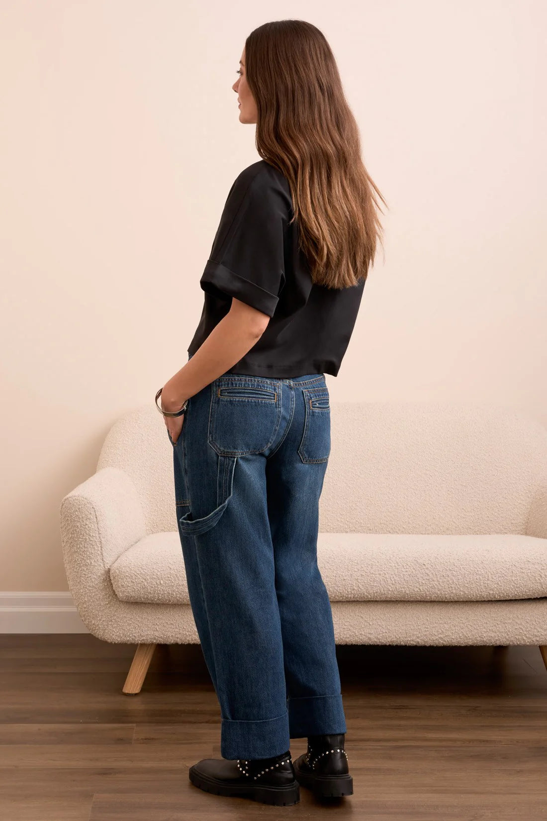 Jeans charpentier à coffre