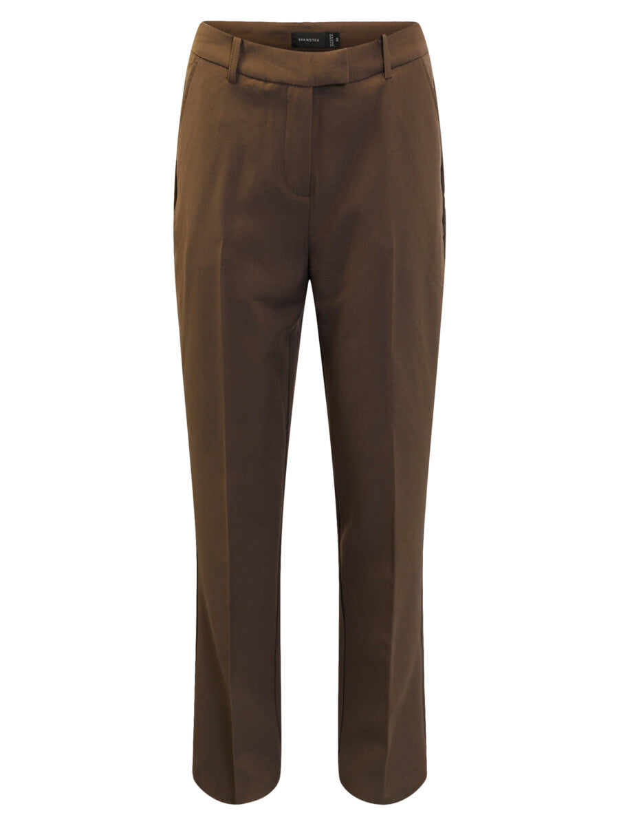 Pantalon droit brun tabac Brandtex