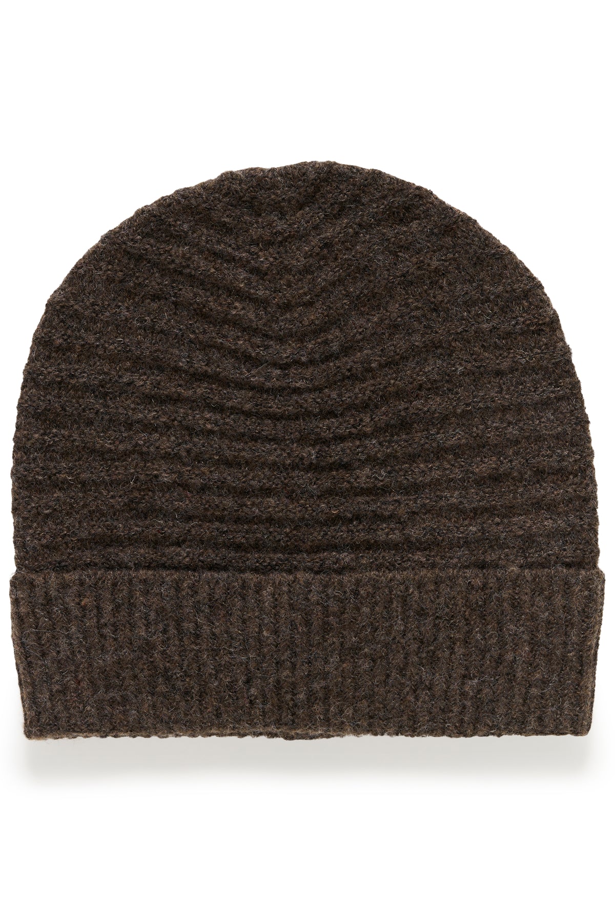 Tuque brune chinée KAabigail
