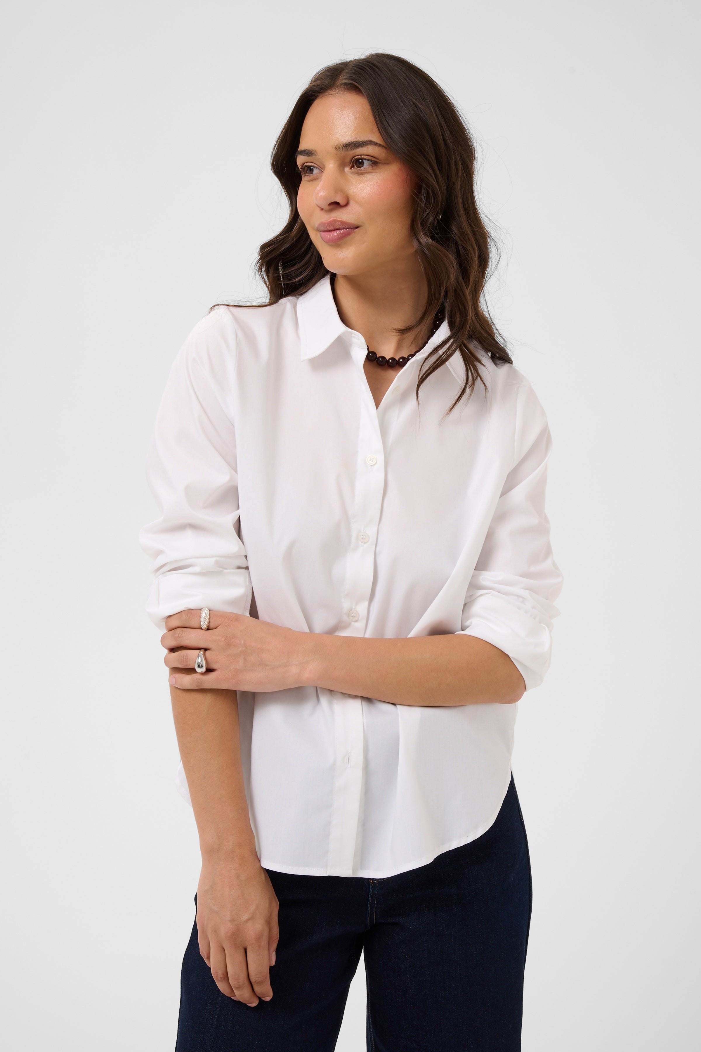 Chemise ample blanche