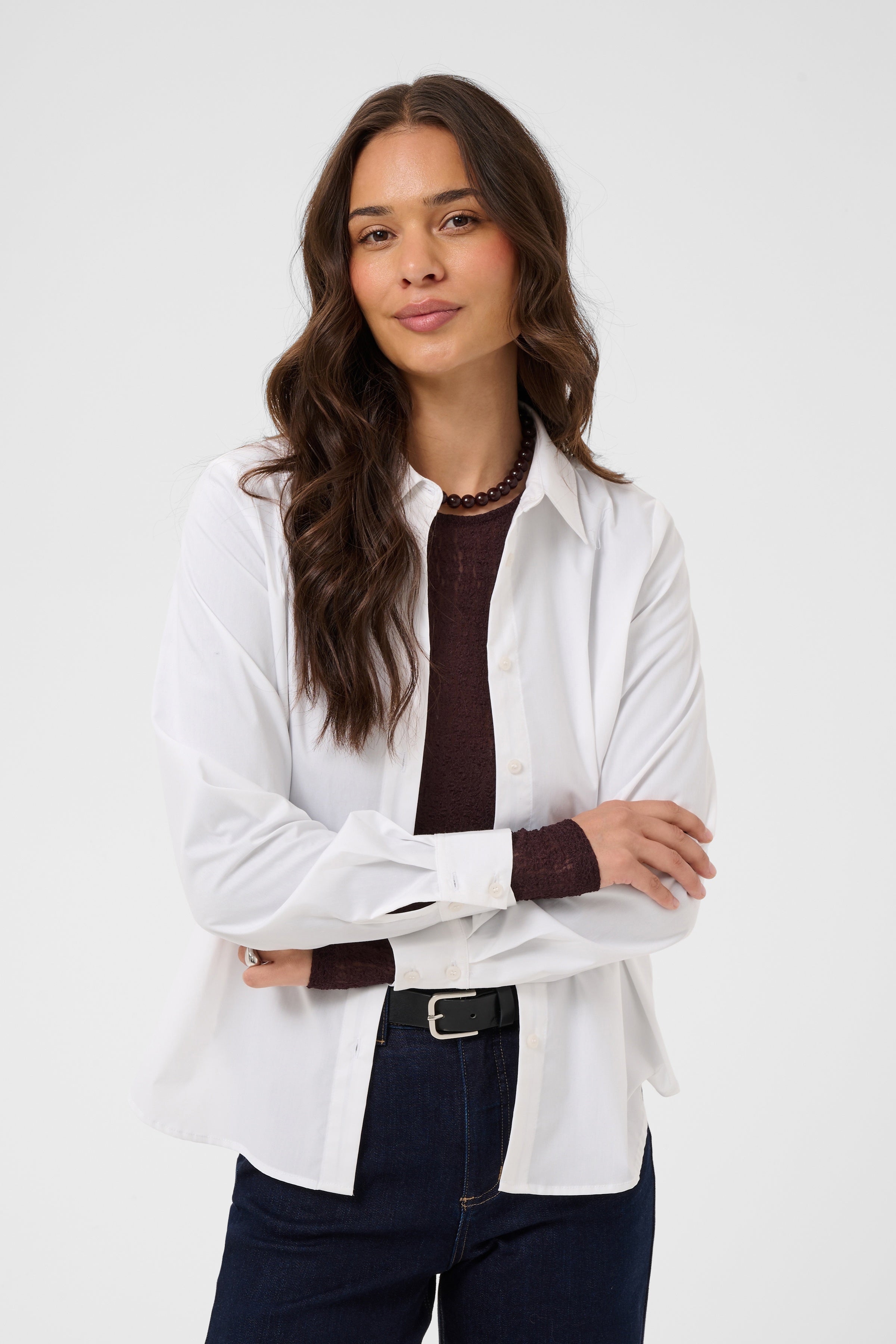 Chemise ample blanche