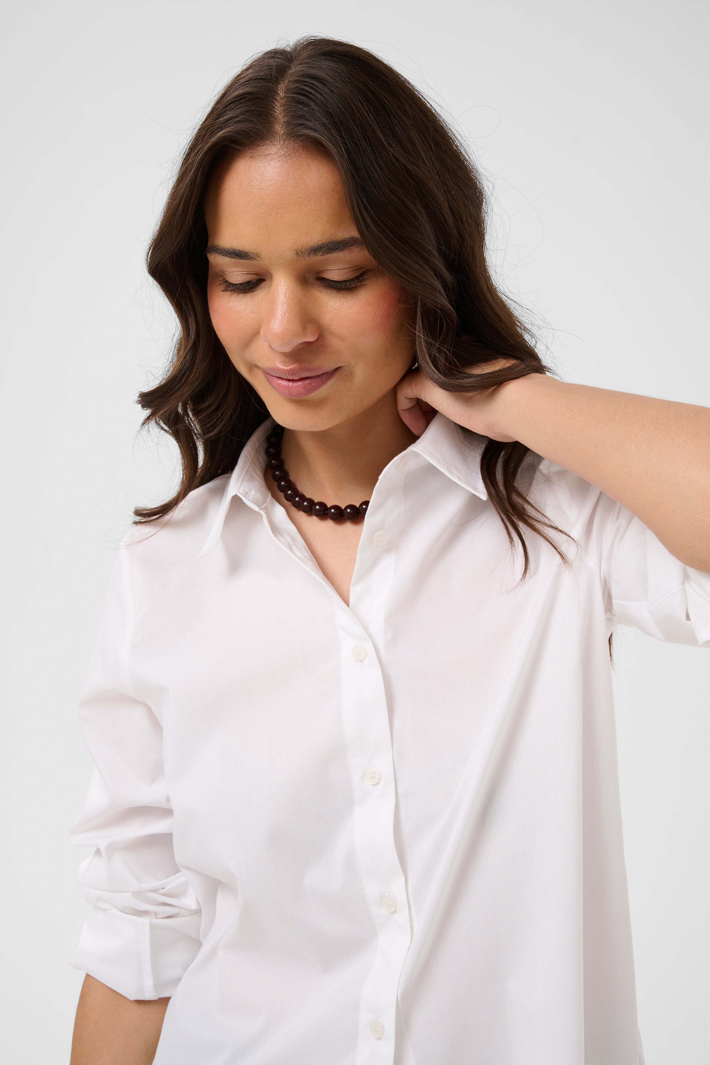 Chemise ample blanche