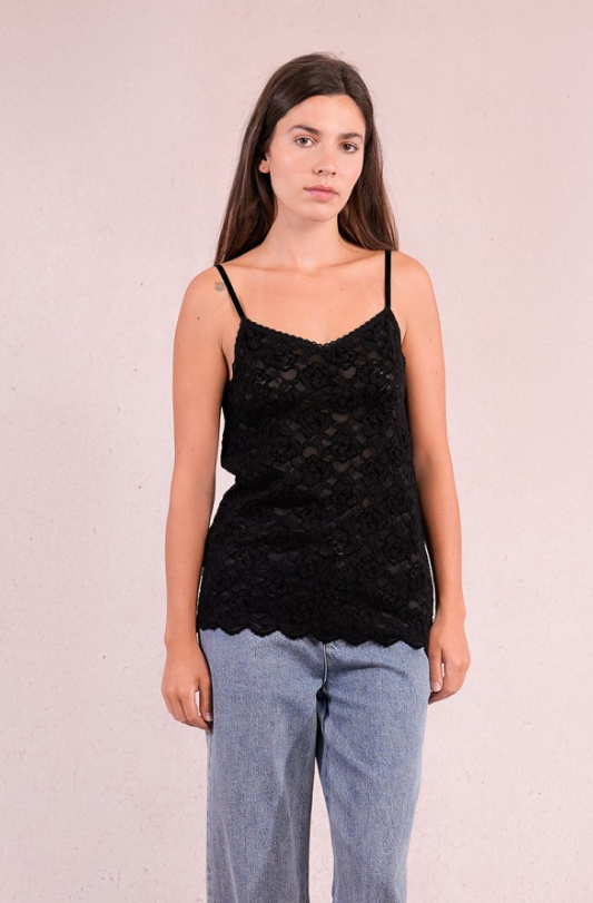 MB Camisole dentelle noir
