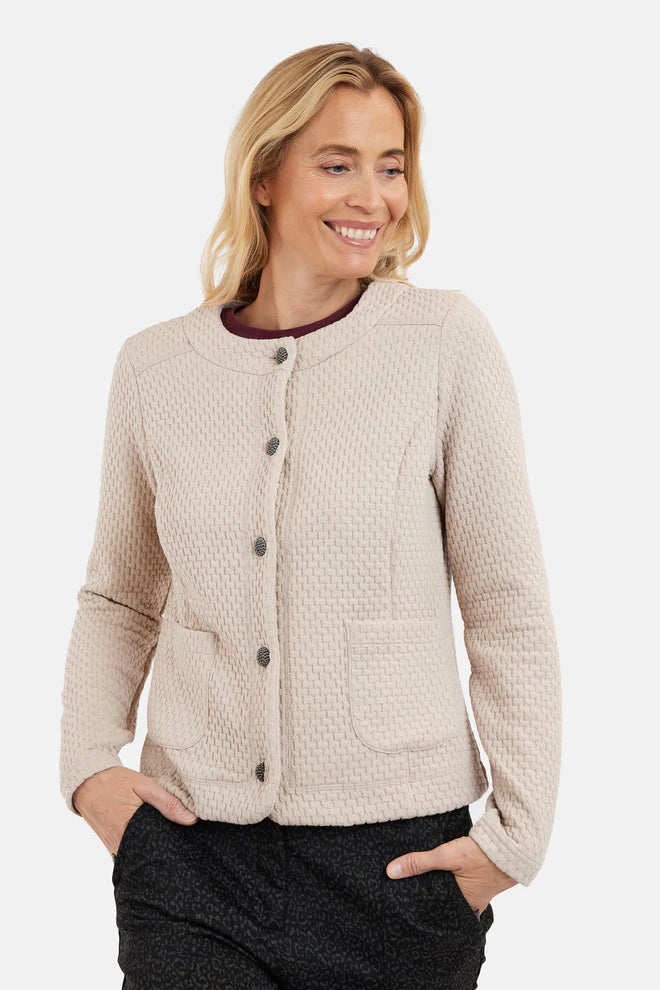 BTX Veste de couleur sable