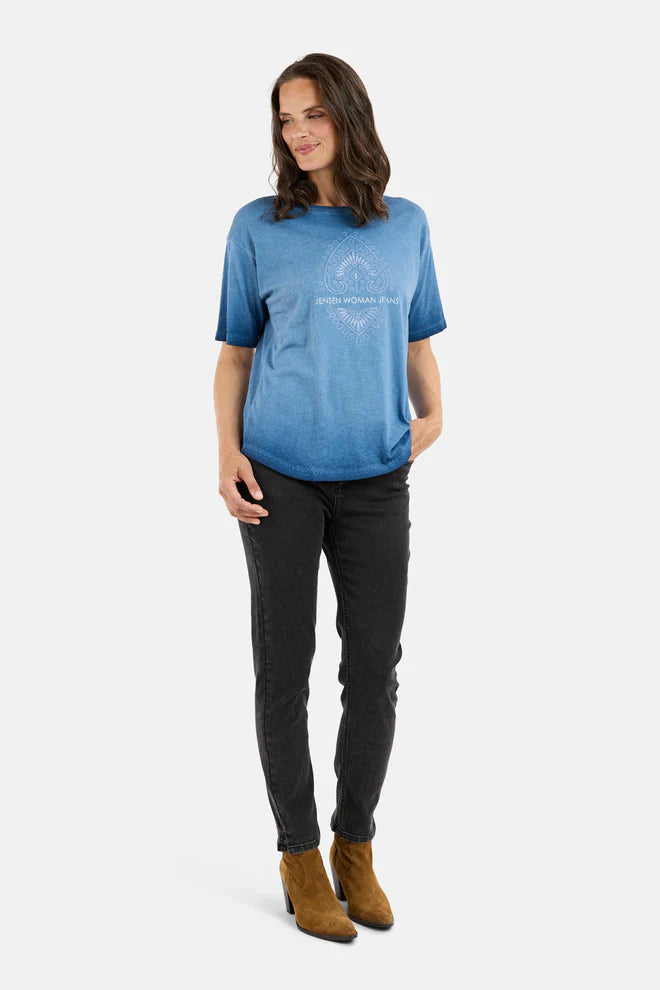 JEN T-shirt à manche courte avec imprimé
