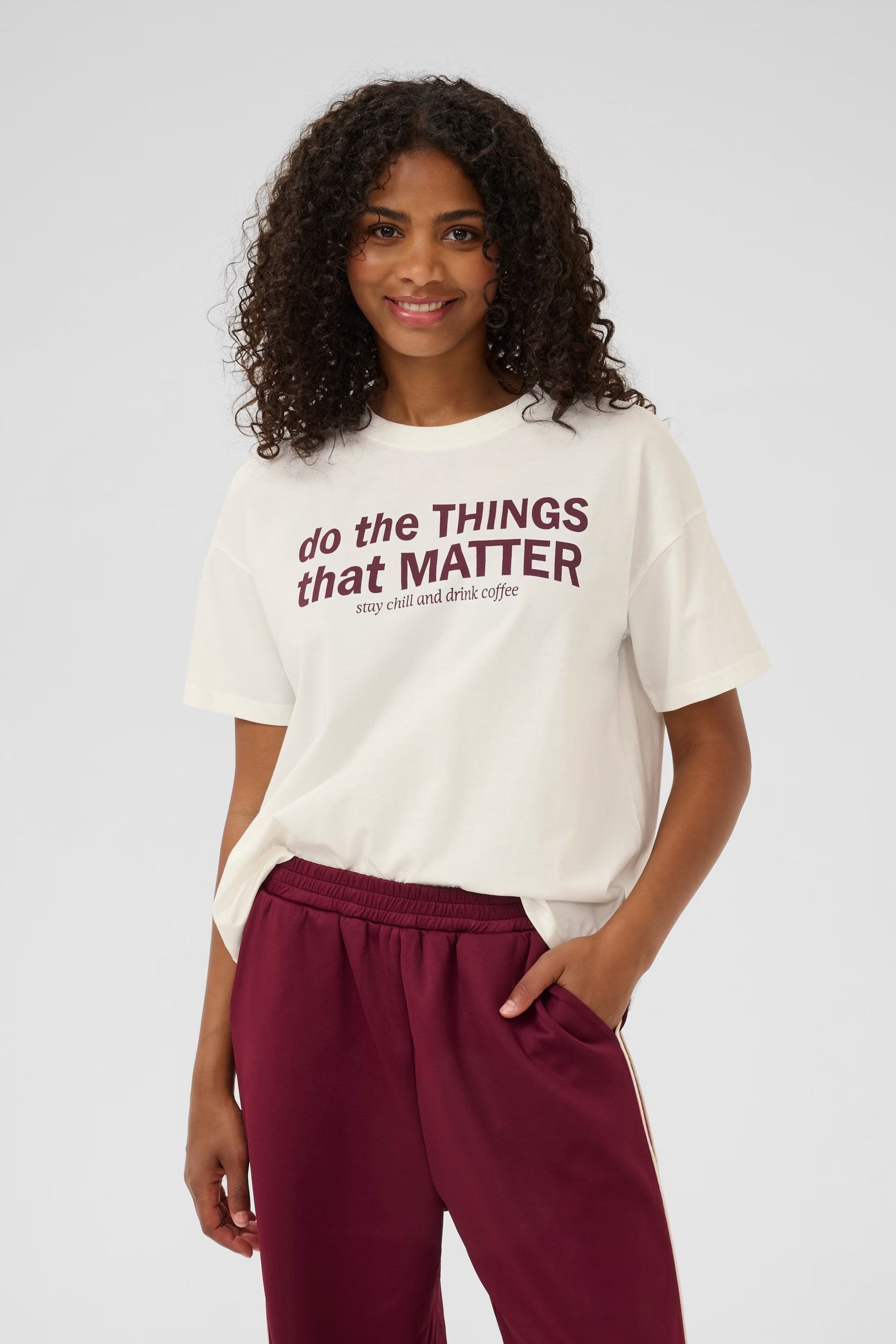 Elly T-Shirt coupe oversize, choix de couleur