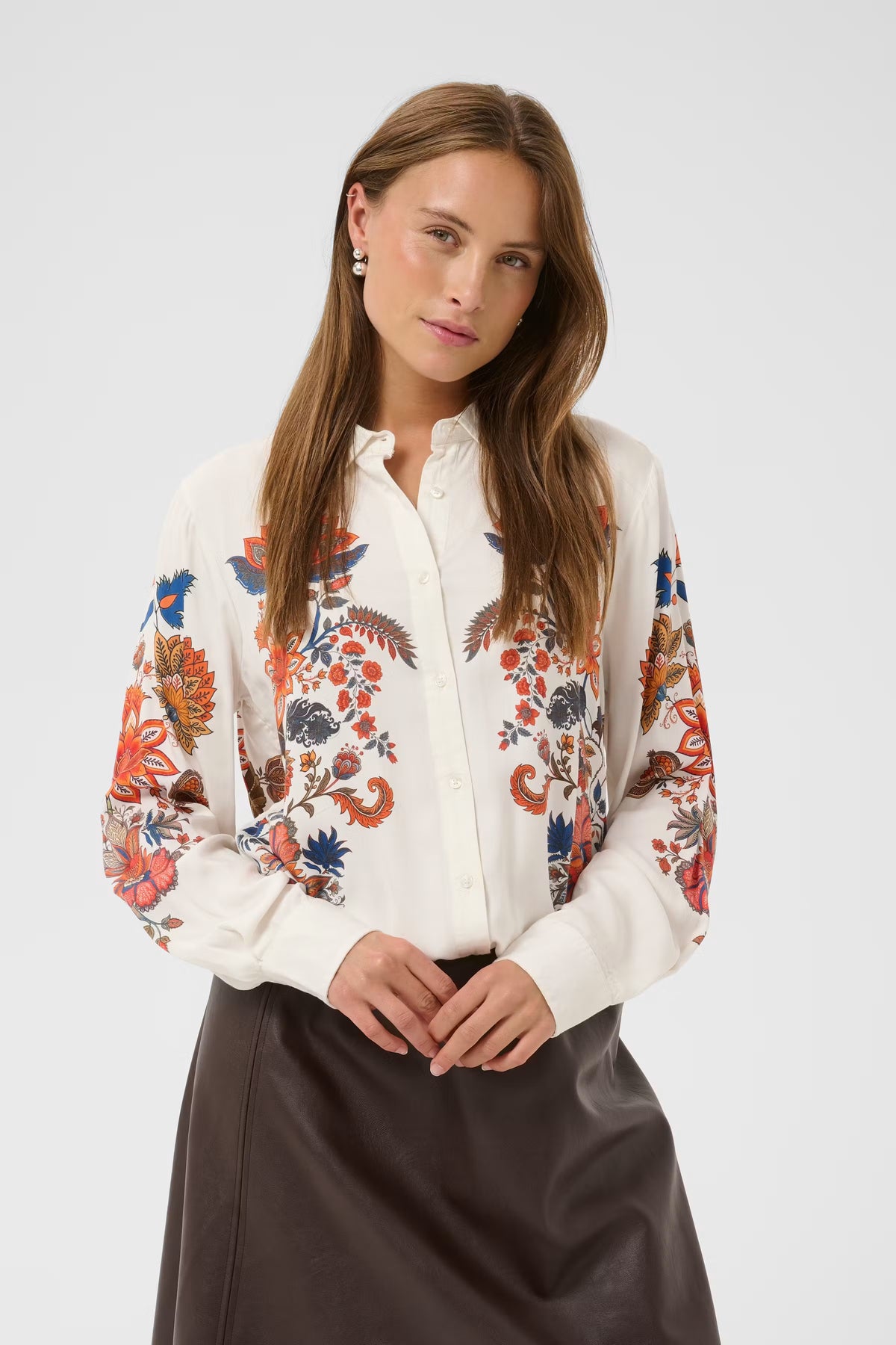 Chemise CUcole Culture, imprimé Spring Gardenia