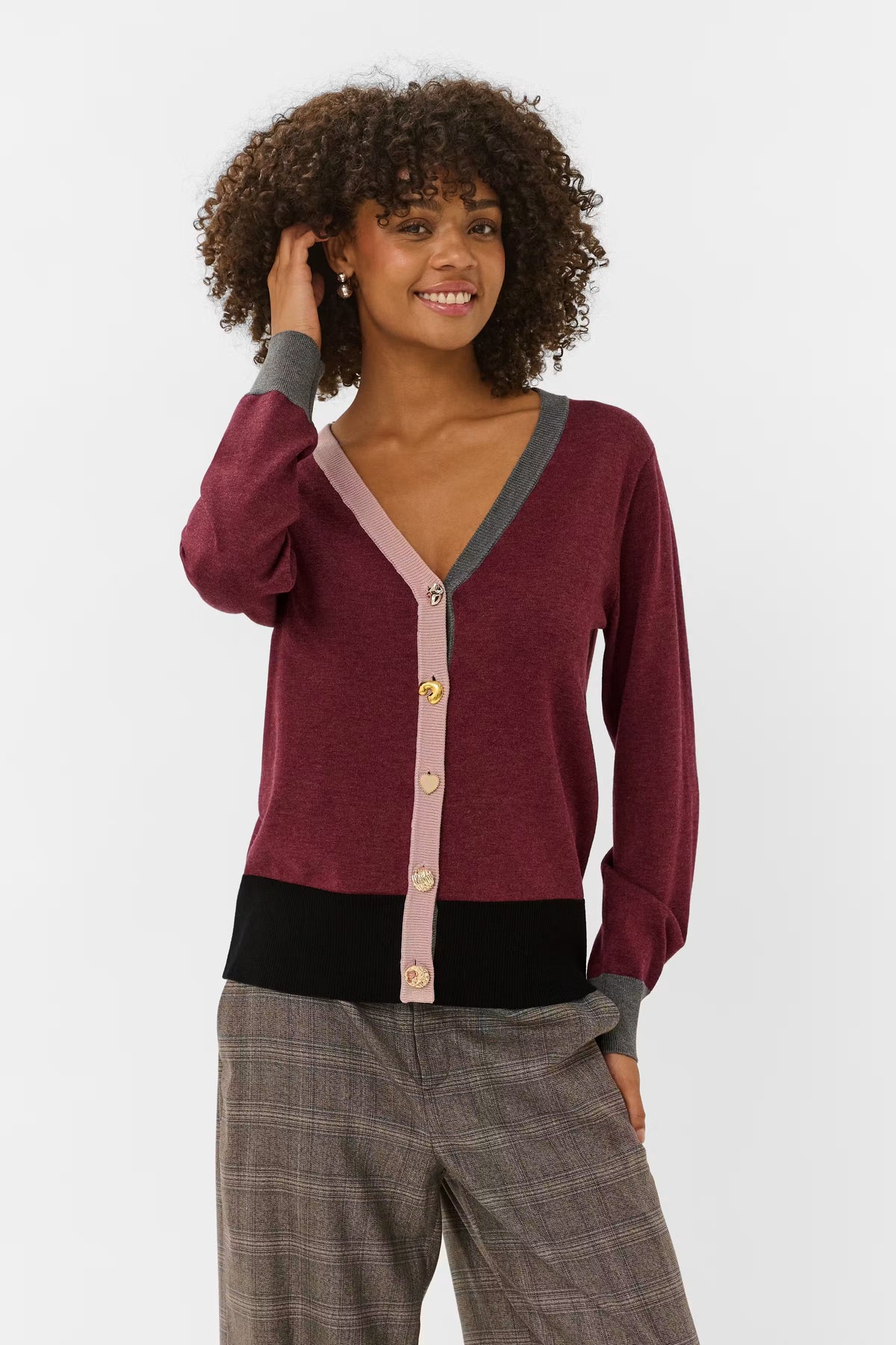 Cardigan CUclare Culture, chocolat truffé