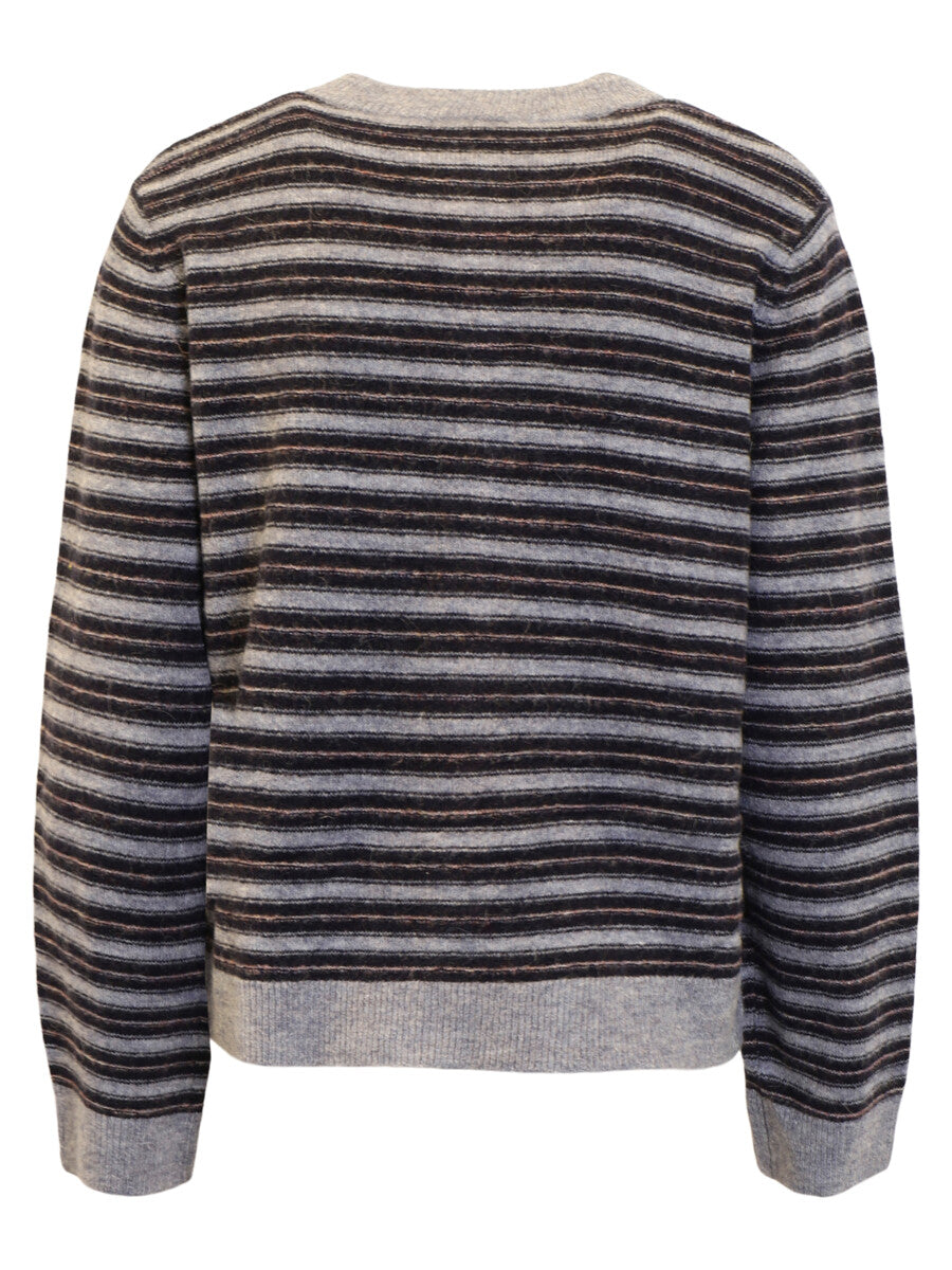 Cardigan rayé en alpaga – B. Copenhagen