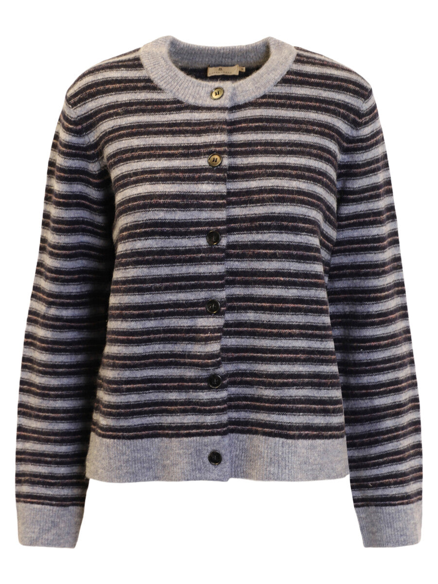Cardigan rayé en alpaga – B. Copenhagen