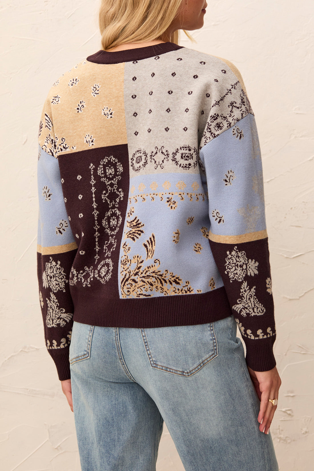 Cardigan patchwork