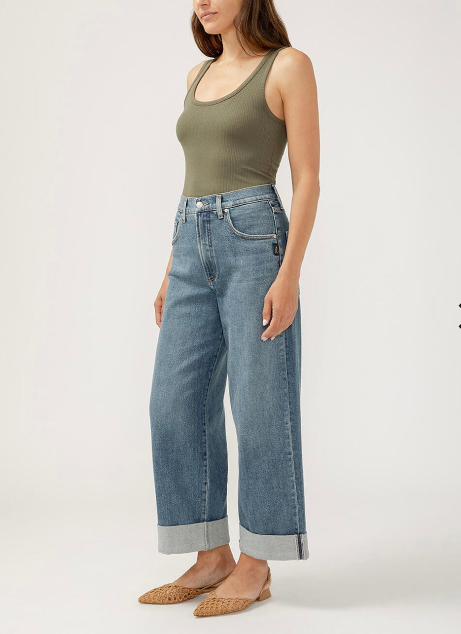 Be easy jeans, jambe large