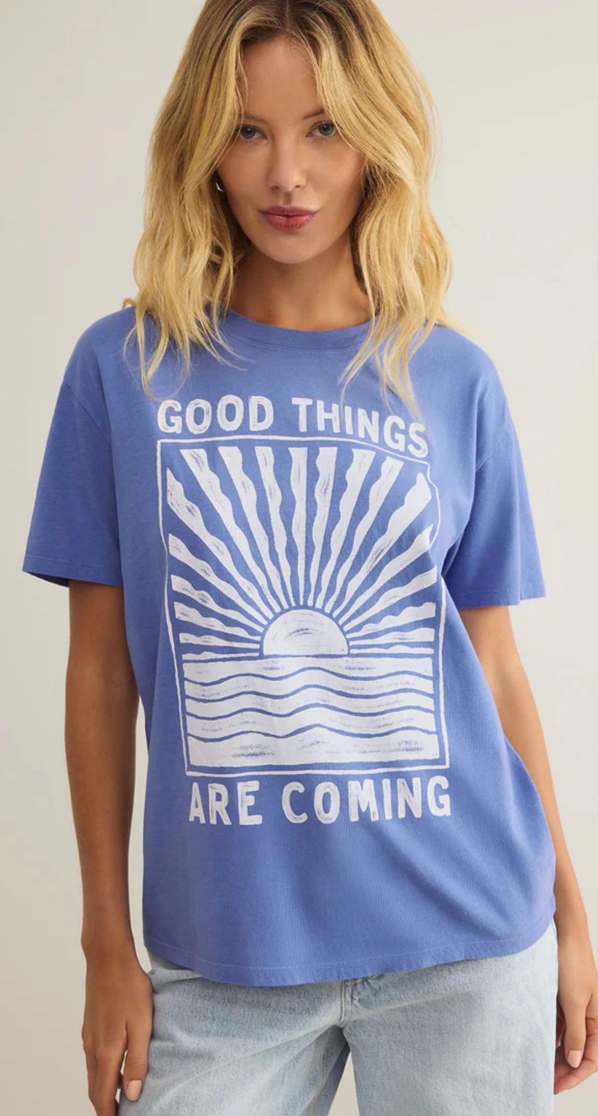 Z Supply T-Shirt Good things are coming