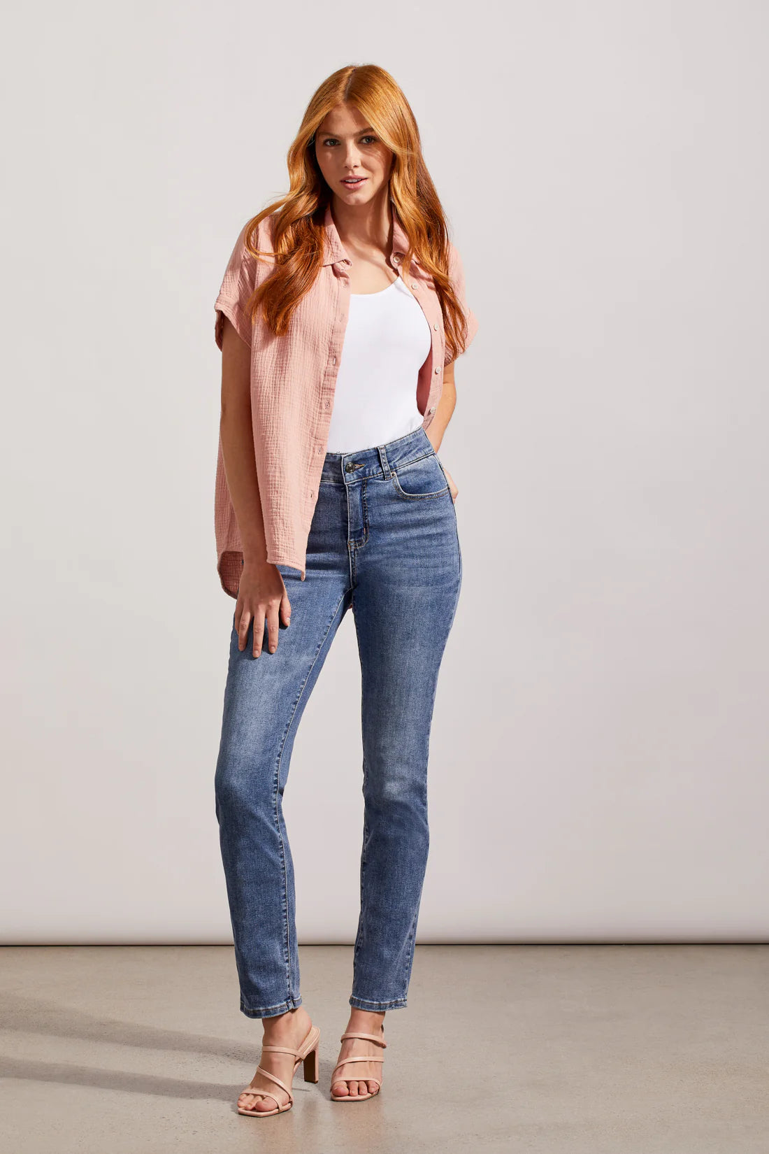 Sophia curvy fit jeans jambe droite