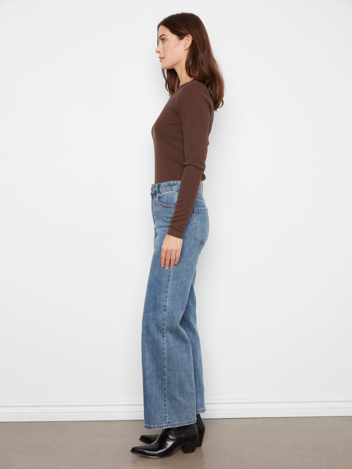 Jean large Céline taille régulière