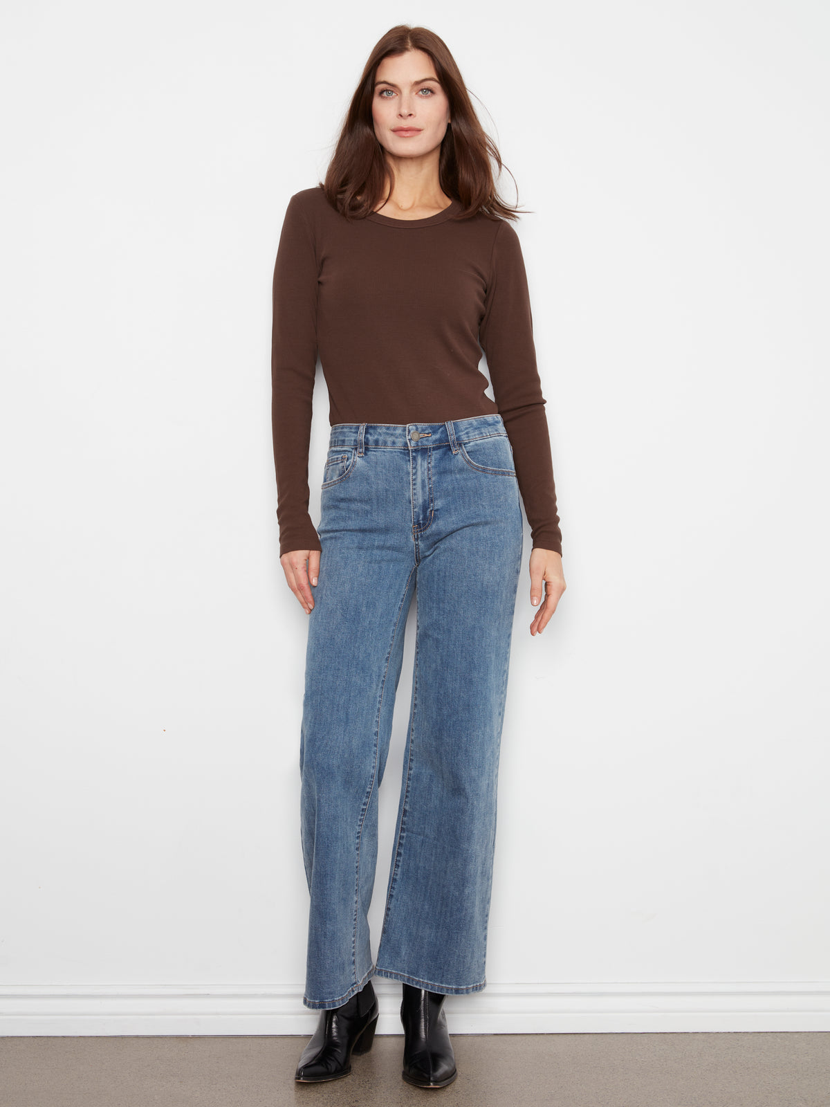 Jean large Céline taille régulière