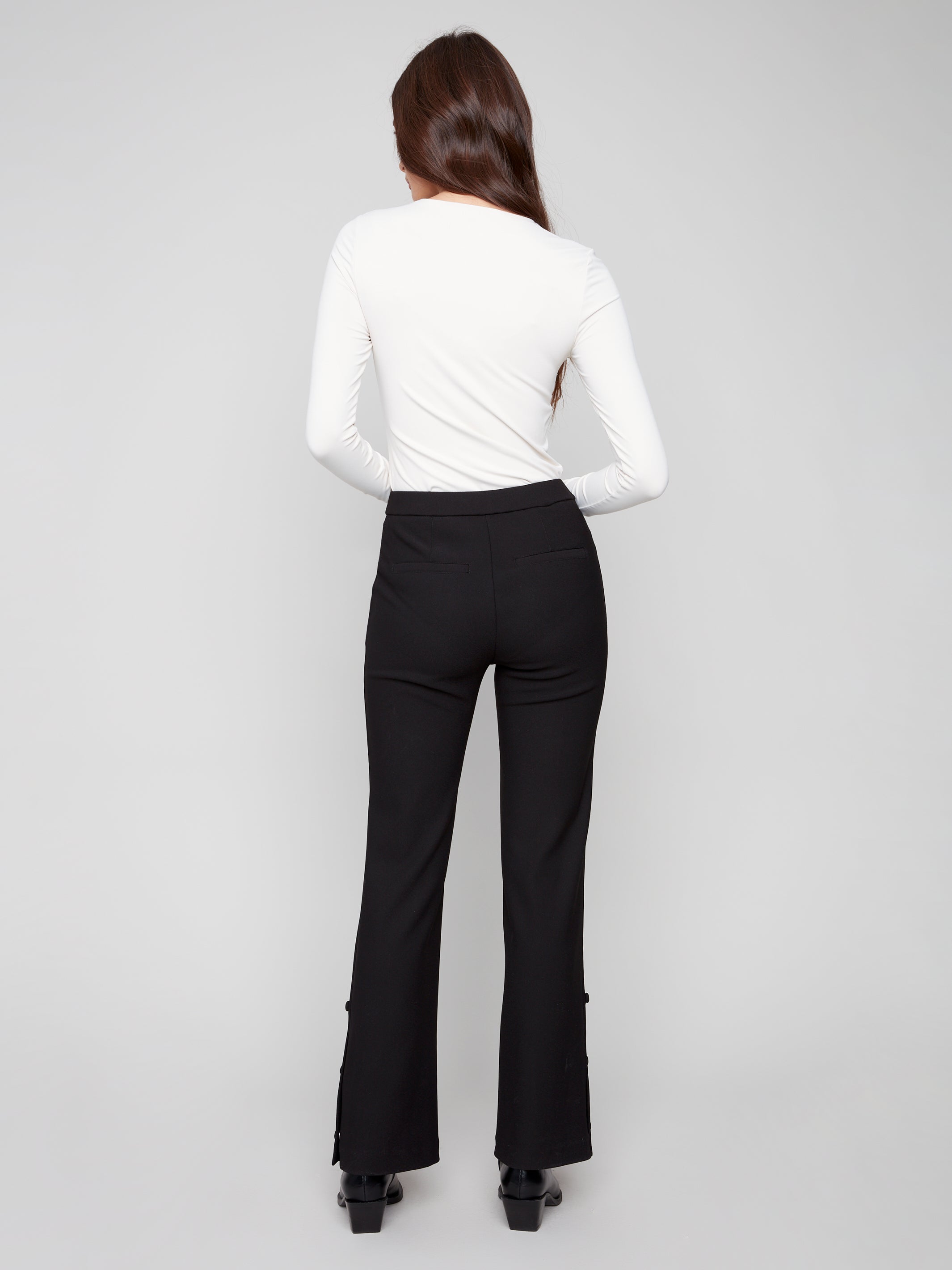 Pantalon jambes évasées