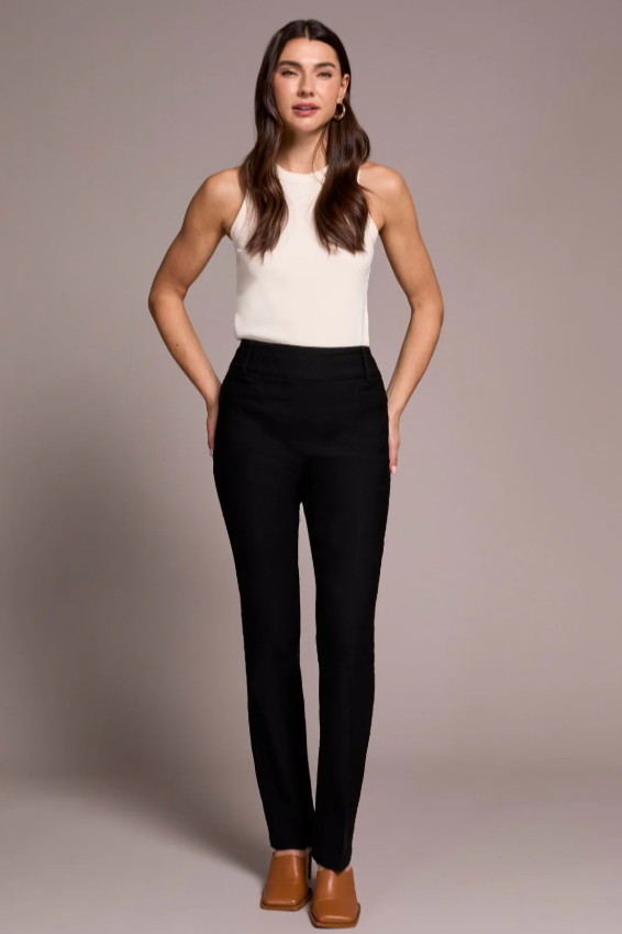 Tribal pantalon à coupe slim à botillon
