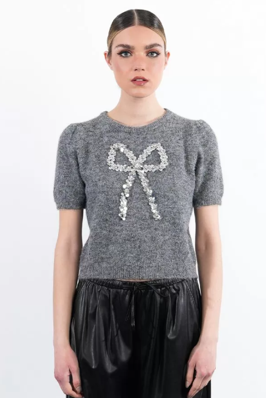 MB Chandail boucle en paillettes