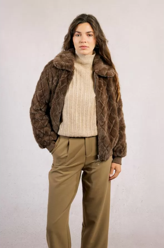 MB Manteau  fourrure