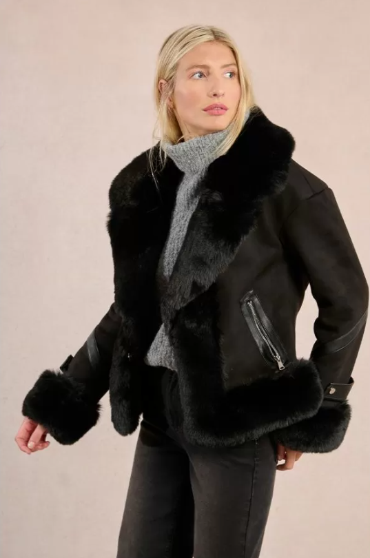 Veste type aviateur